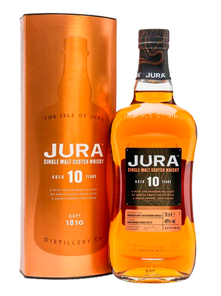 Whisky Jura 10 años 70 cl