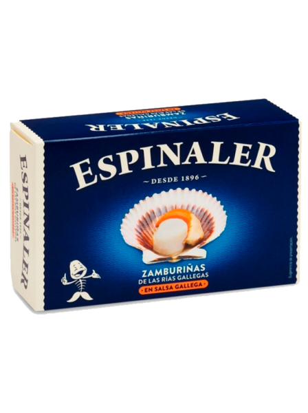Zamburiña en salsa gallega Espinaler 111g