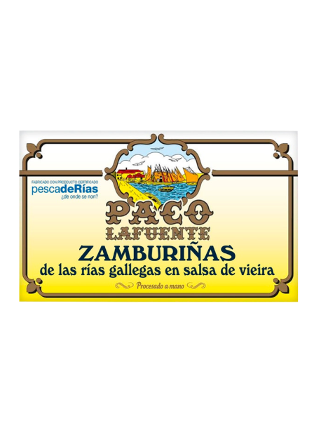 Zamburinas Paco Lafuente aprox. 0.115 kg